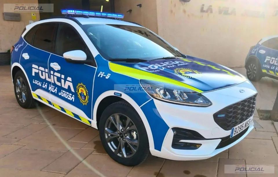 Detenido en Villajoyosa un hombre con una orden de búsqueda y detención tras ser localizado en dos vehículos sospechosos