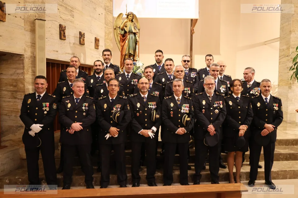 Alcázar de San Juan celebra los Ángeles Custodios con condecoraciones y un balance de seguridad ciudadana