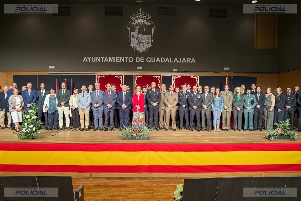 Guadalajara reconoce la labor de su Policía Local y destaca el descenso del 13,3 % de la criminalidad