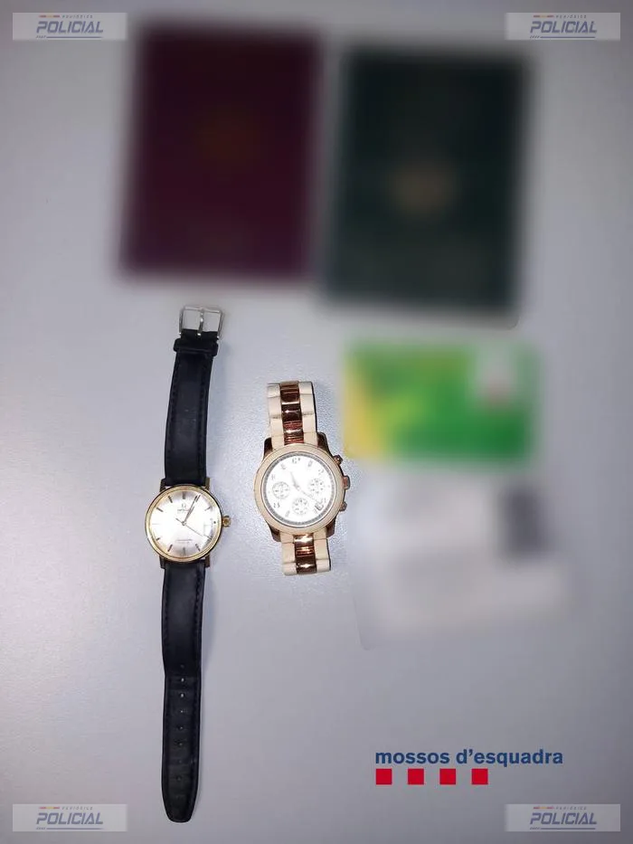 Los Mossos detienen a dos hombres por el robo violento de un reloj de lujo valorado en 66.000 euros en Ciutat Vella