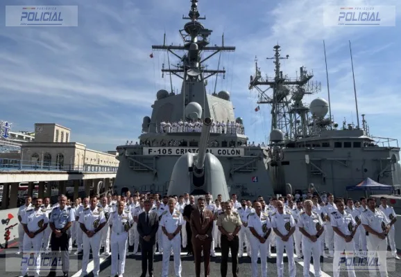 Las fragatas ‘Navarra’ y ‘Cristóbal Colón’ se integran en la agrupación naval permanente de la OTAN nº2