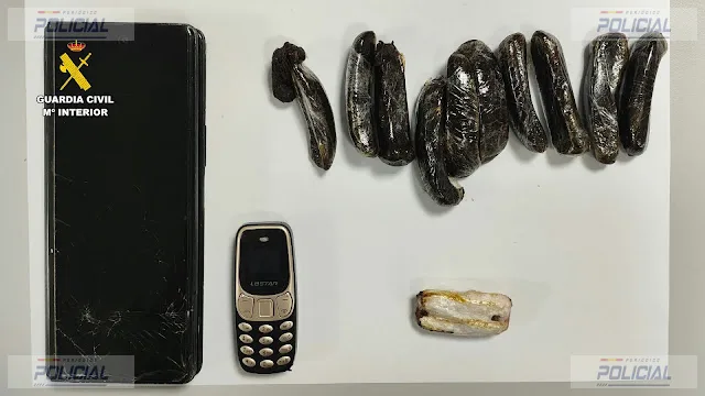 La Guardia Civil frustra dos intentos de introducir droga y teléfonos móviles en la prisión de Cáceres