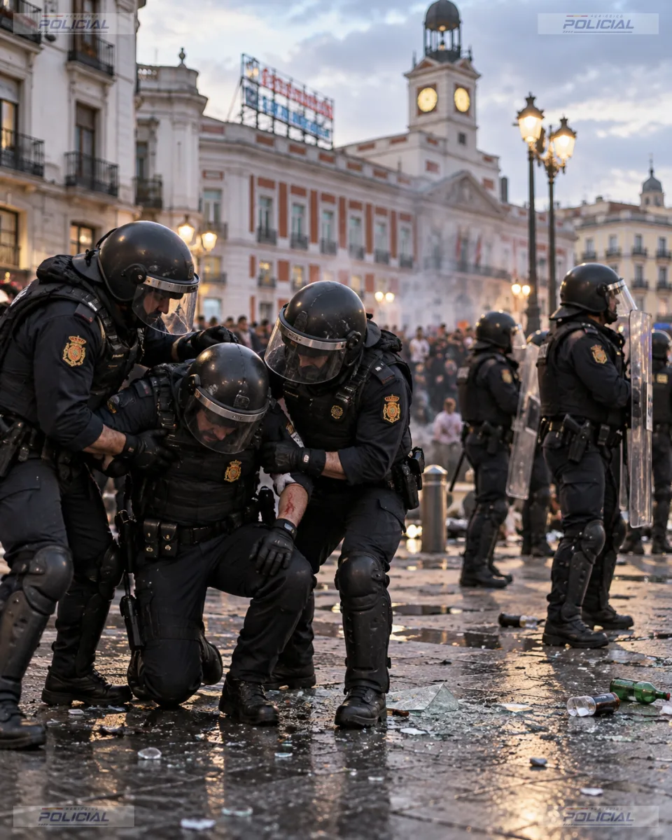 El SUP denuncia agresiones a policías en Sol y alerta de la presencia de personas vinculadas a Bukaneros